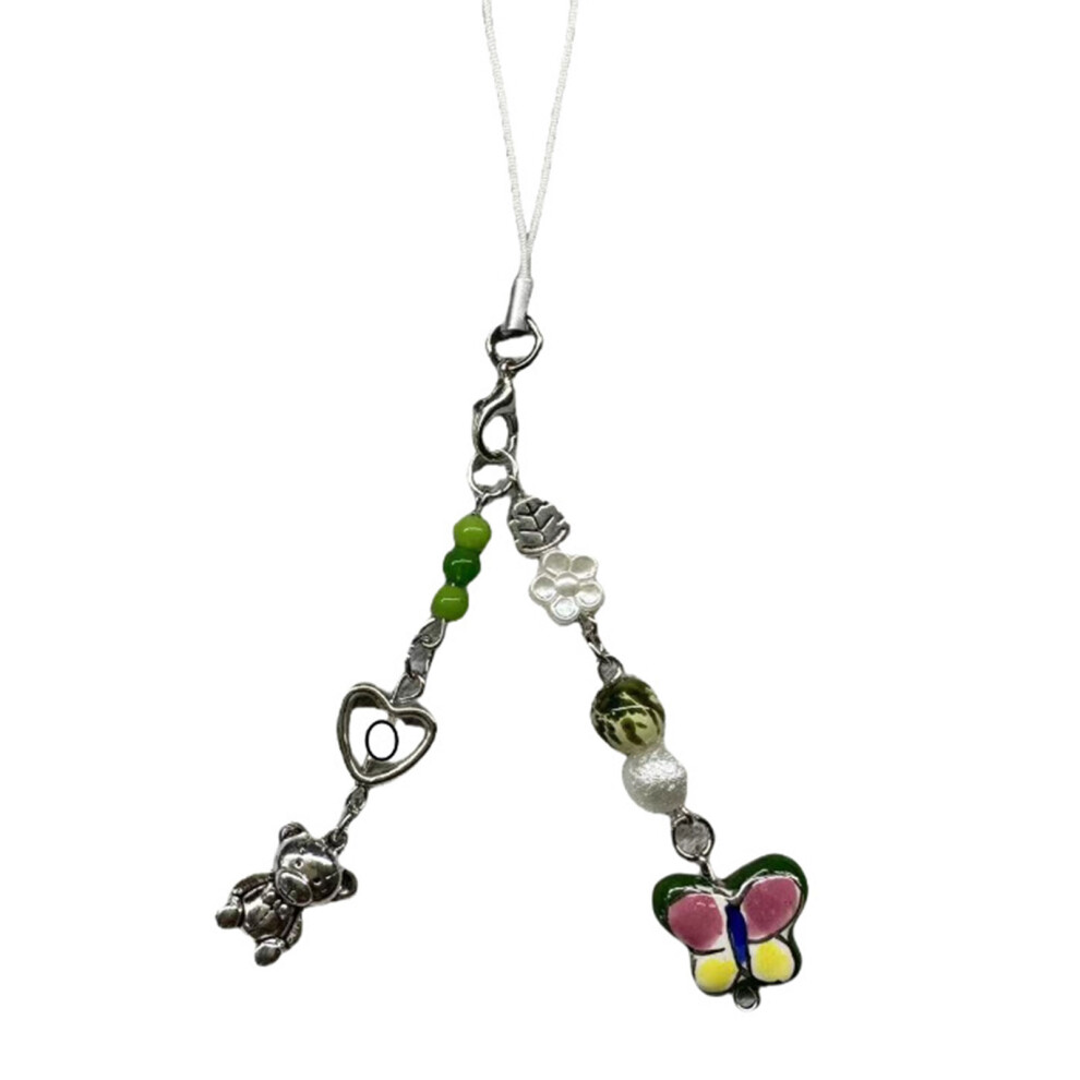 Bear Lanyard Lovely Bear Phone Silver 7755310065050