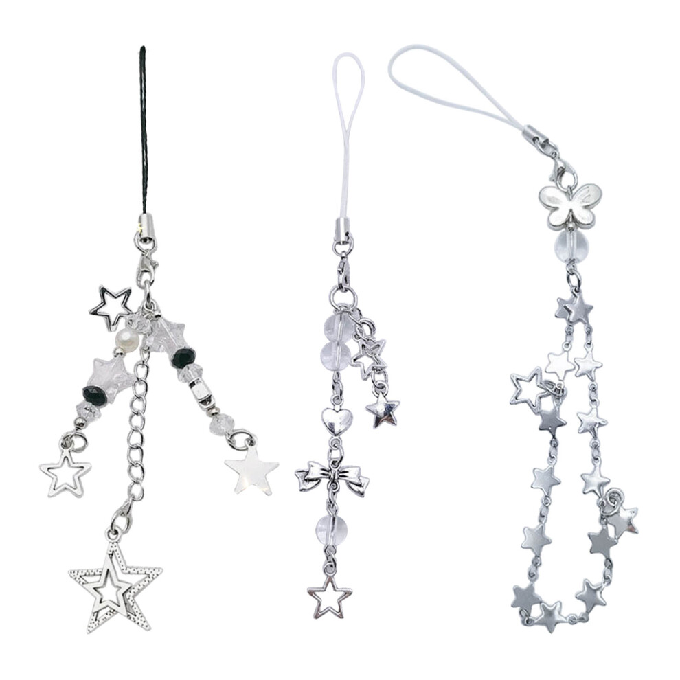 Pack Of 3 Star Keychains 7755300075069