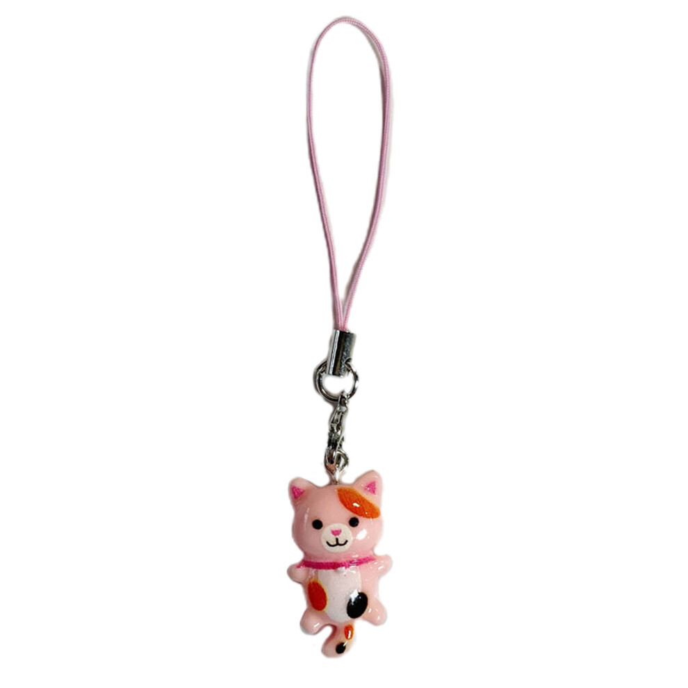 1 Lovely Cat Pendant Phone Chain 7755300075946