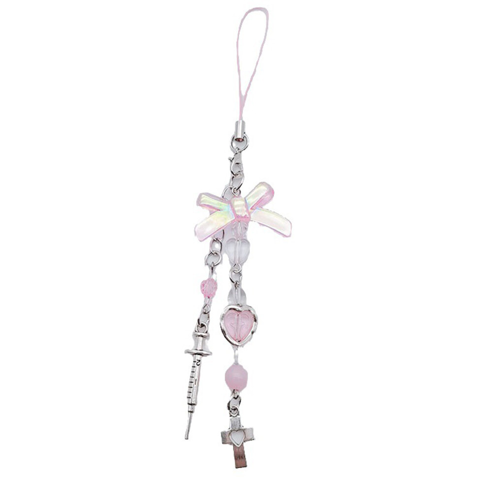 Butterfly Bowknot Heart Flower Pendant Phone 7755300069761