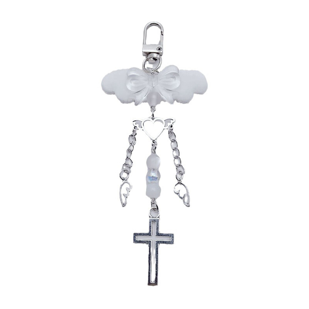 Bowknot Wing Pendant Phone Charm Light 7755300069792