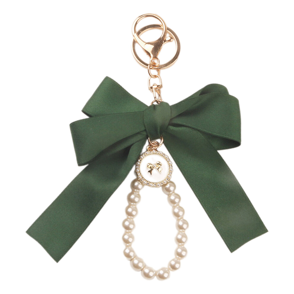 4 Elegant Pearl Chain Keychain With 7755300067484