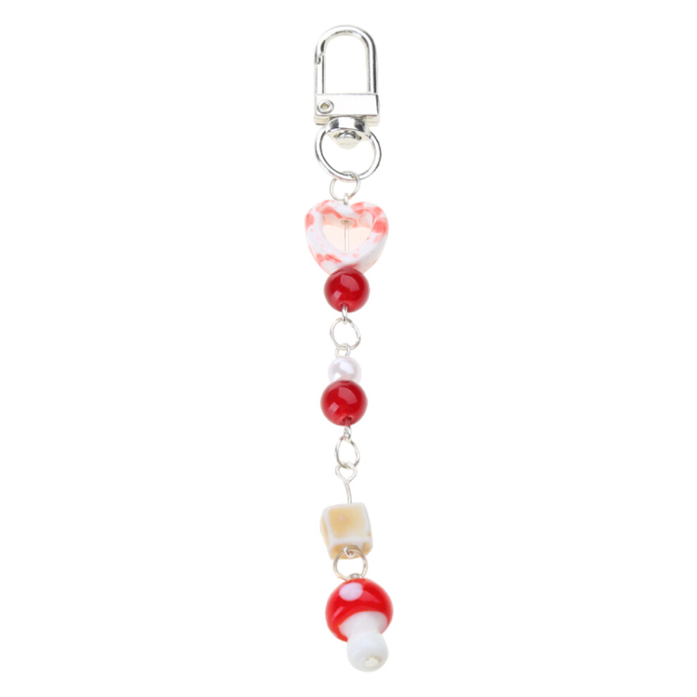 Keychain Stylish Mushroom Cellphone Charm Fashionable 7755310068747