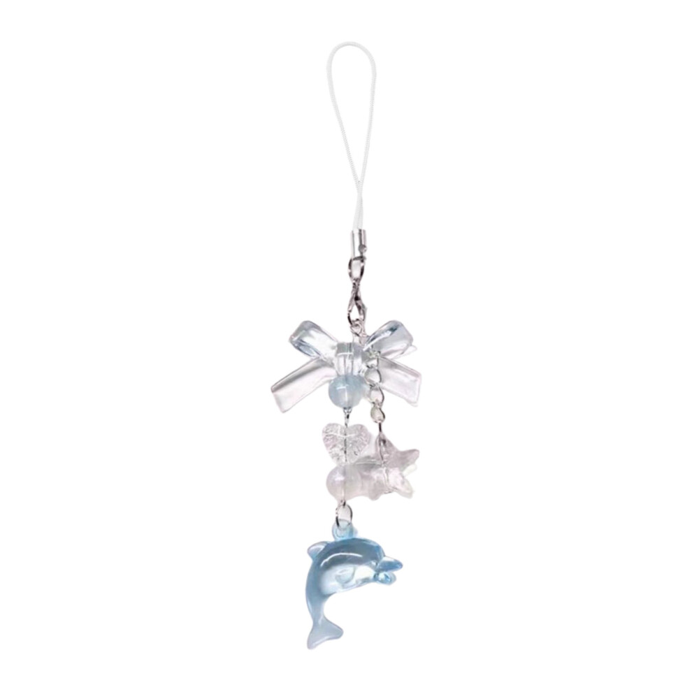 Dolphin And Star Charm Phone Blue 7755300068306