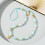 Blue Five-Pointed Star Pendant Beaded Phone 7