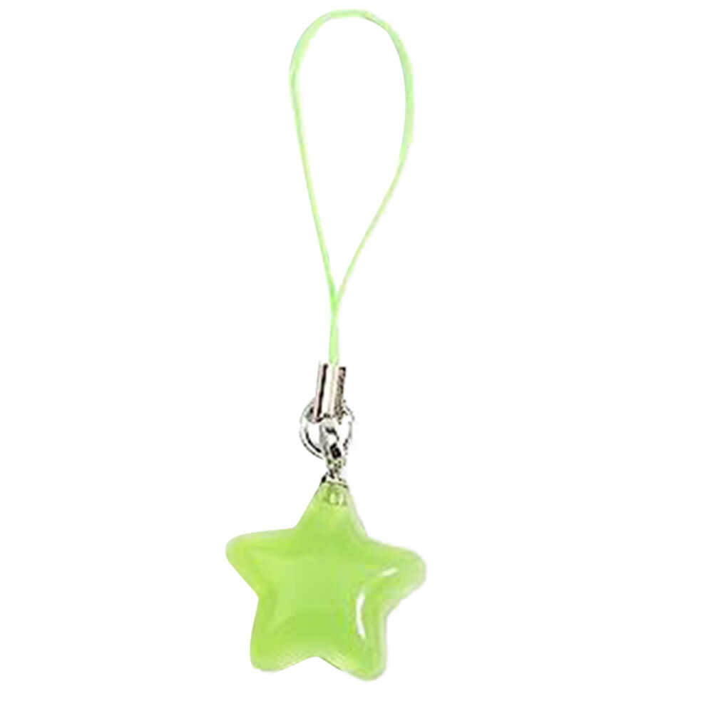 Five-Pointed Star Crystal Beads Tassels Green 7755300075700