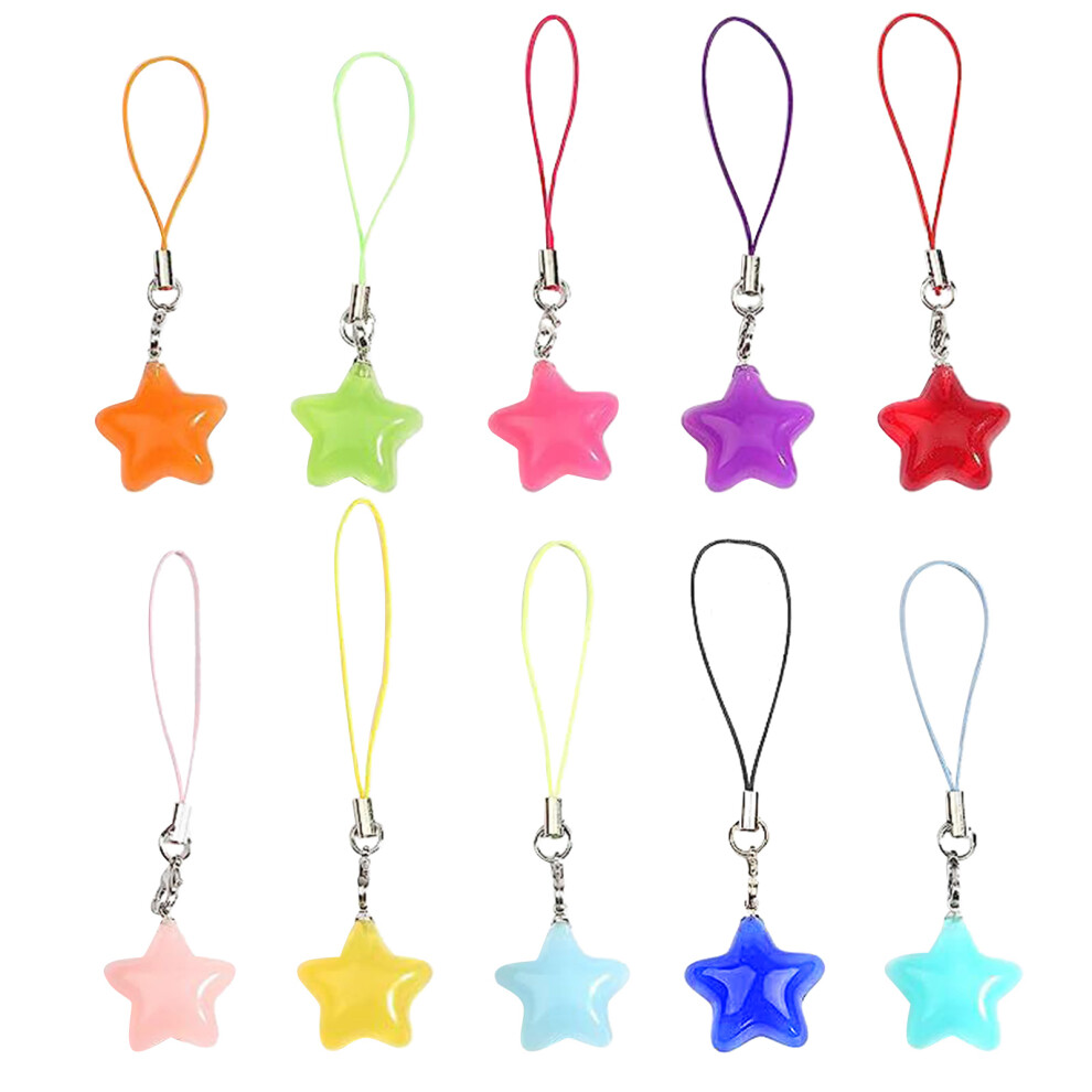 A Five-Pointed Star Crystal Beads Tassels 7755300075755