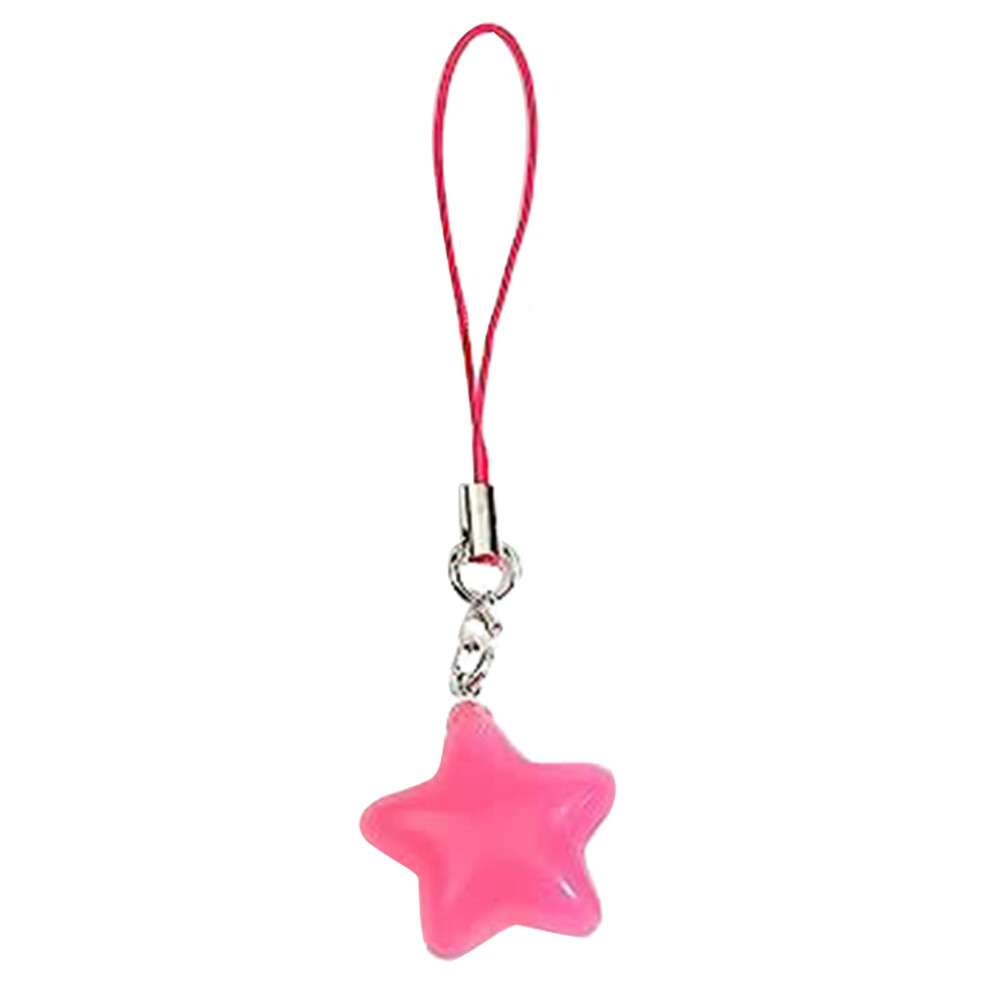 Five-Pointed Star Crystal Beads Tassels Pink 7755300075694