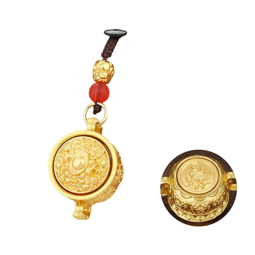 chicken Animal Fortunes Keychain Luck Charm-image-OPC-PJVS68D-NEW