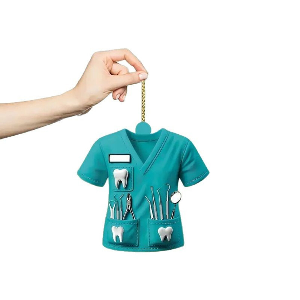 Elegant Acrylic Flat Dentist Costume 7755300090741
