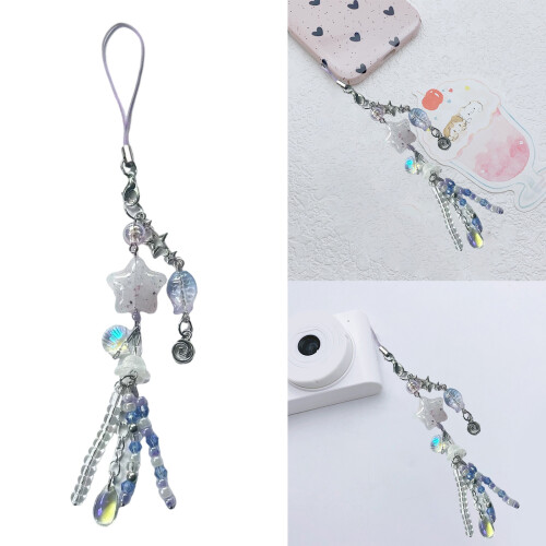 Lovely Jellyfish Pendant Handmade Beaded 1