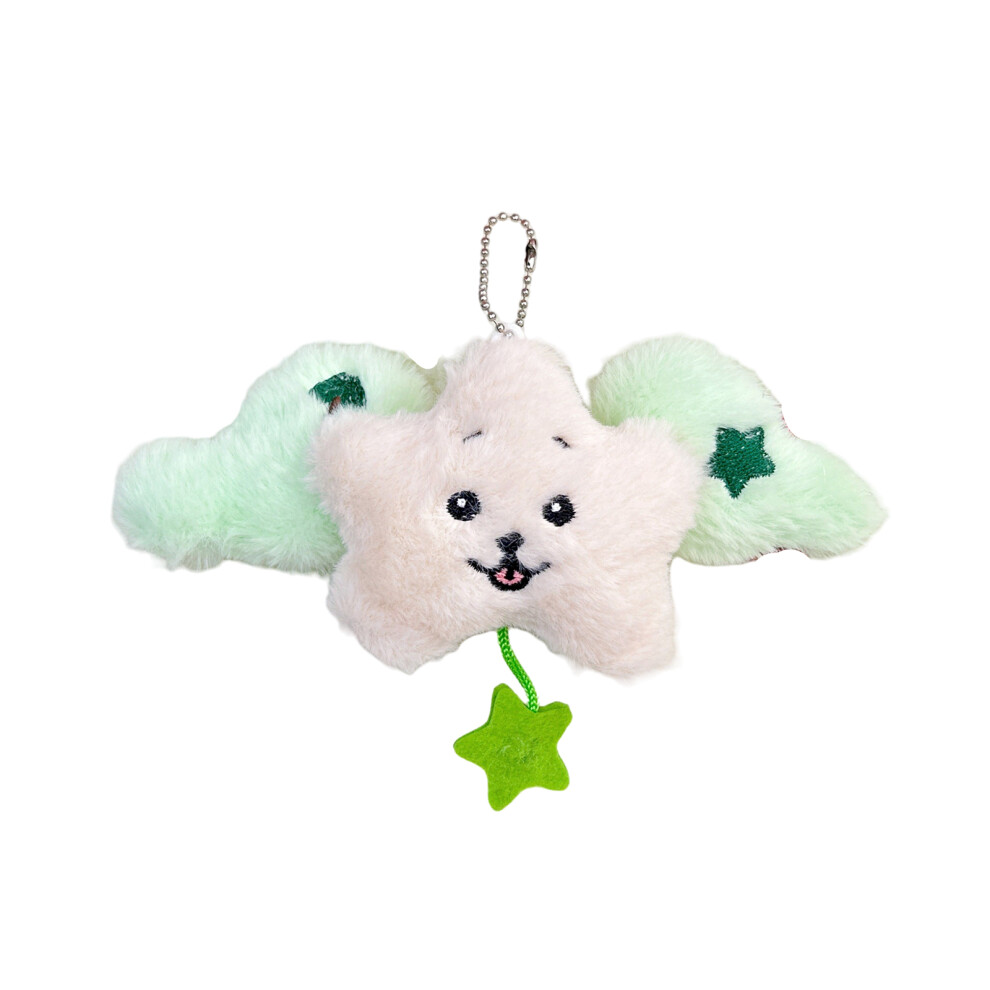 5 Adorable Star Pendant Plush Keychain 7755300079548