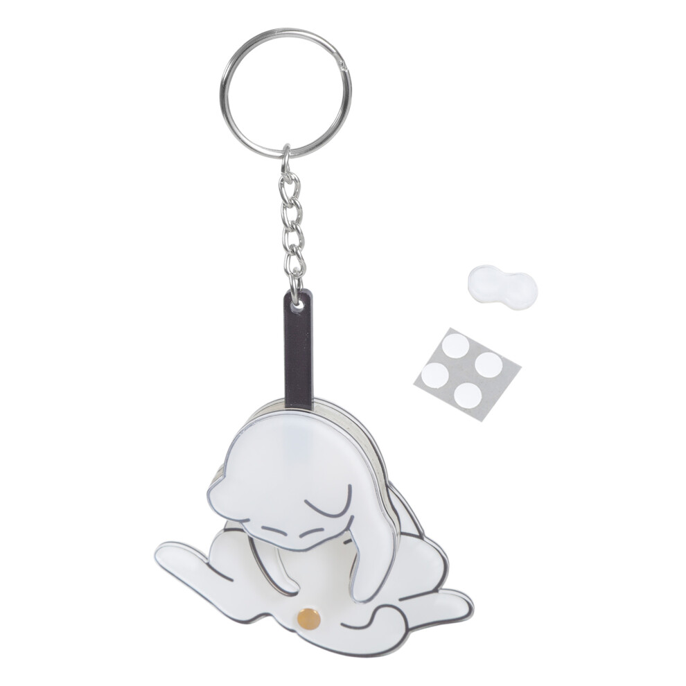 Cat Interactive Keychain With Rotating 7755300078367