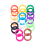 Semicircular shape 8pcs Colorful Covers Set 8