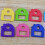 Semicircular shape 8pcs Colorful Covers Set 3