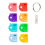 Silicone 8pcs Colorful Covers Set for 5
