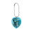 Dark Blue Elegant Heart Shaped Music 1