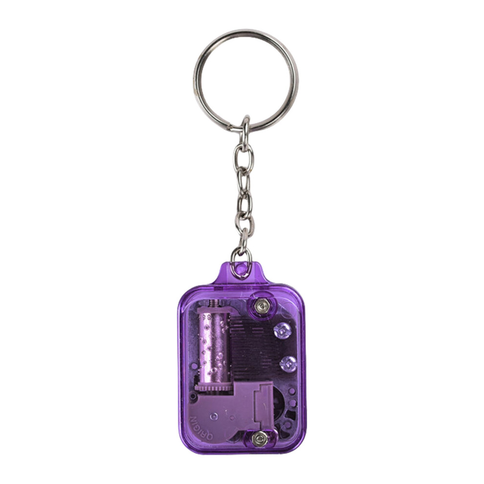 Dark Miniature Music Box Keychain Pendant 7755300077797