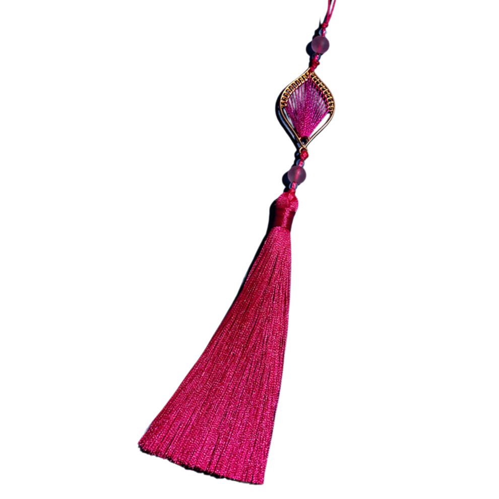 Rose Red. Chinese Styles Tassels Pendant 7755300076974