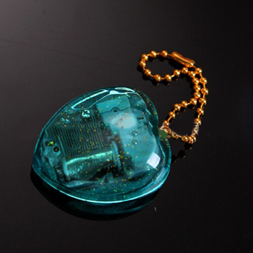 Green Elegant Heart Shaped Music Box 2
