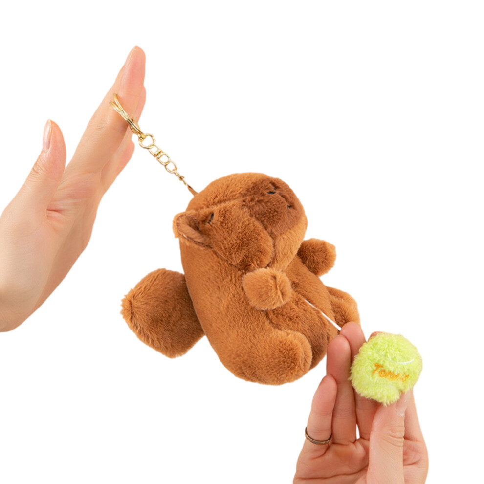 Wing Fashionable Elegant Color Capybaras Keychain