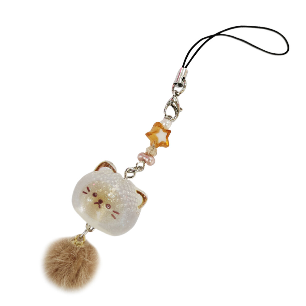 Color Adorable Cat Cartoon Phone Charm 7755310069430