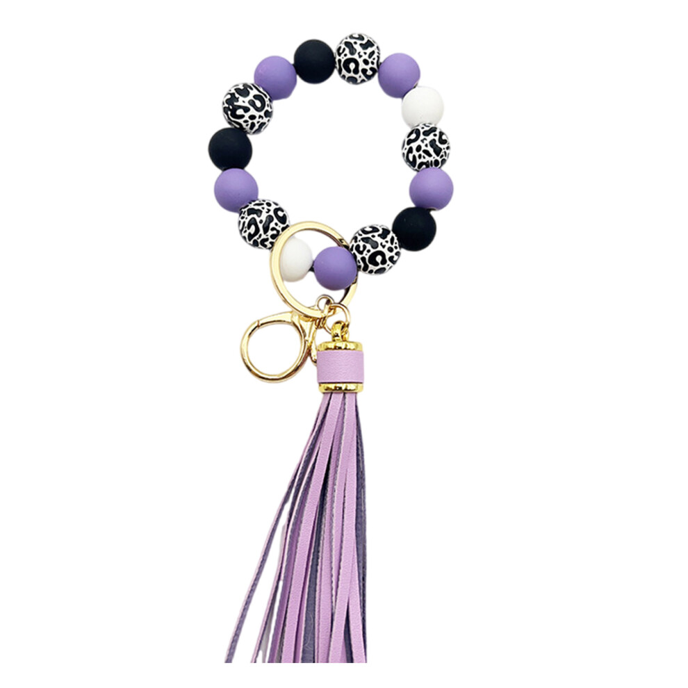 Beaded Bracelet Keychain Wristlet Tassels 7755310069508