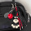 2 Adorable Schnauzer Dog Keychain Bag 5