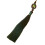 Dark Green Elegant Polyester Taiji Swords 4