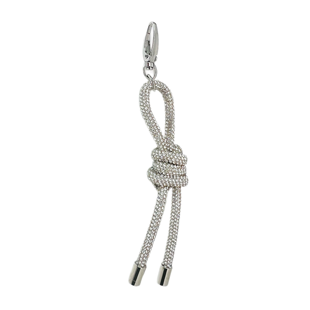 2 Elegant Rhineston Bowknot Keychain Charm 7755310072898