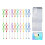 60 Pcs Keychain Making Set 9