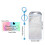 60 Pcs Keychain Making Set 8