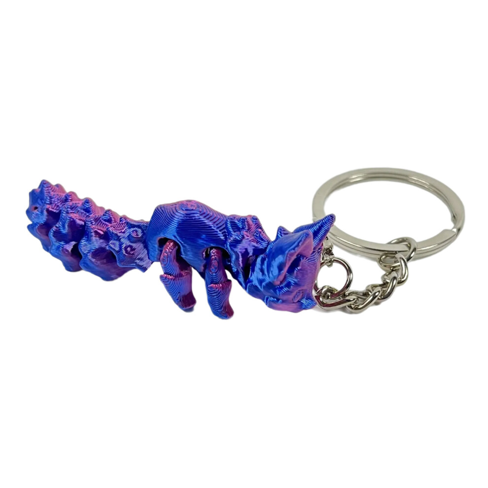 Red And Blue1 Articulated Foxes Figurine 7755310074731