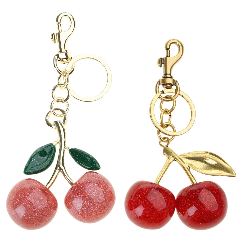 2Pcs Cherrys Shaped Cellphone Strap 7755310074861