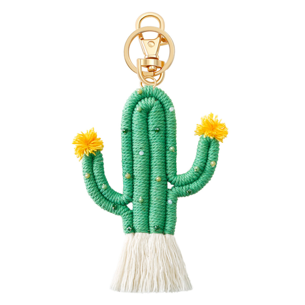 Grass Green Cactus Keychain Wall Hanging 7755310076728
