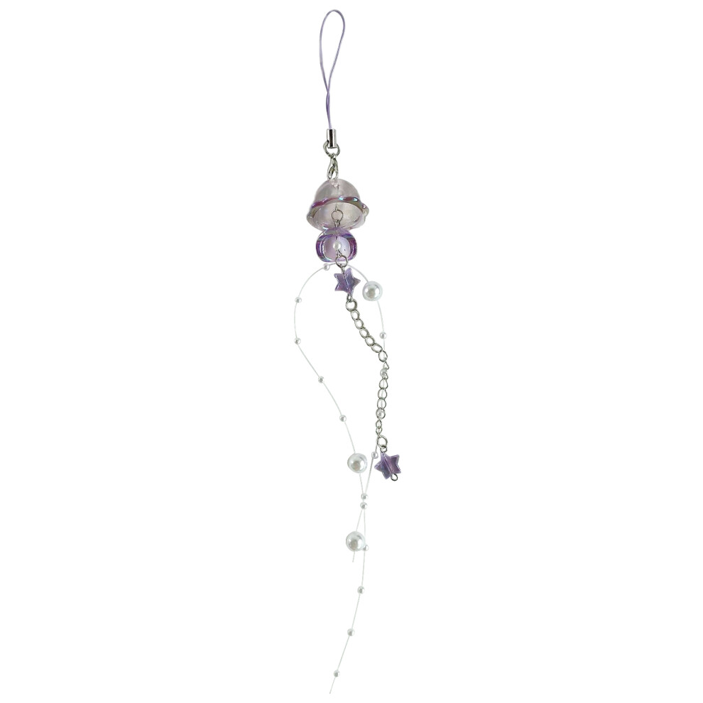 Elegant Star Pearl Fringe Keychain-image-OPC-PJVS8MP-NEW