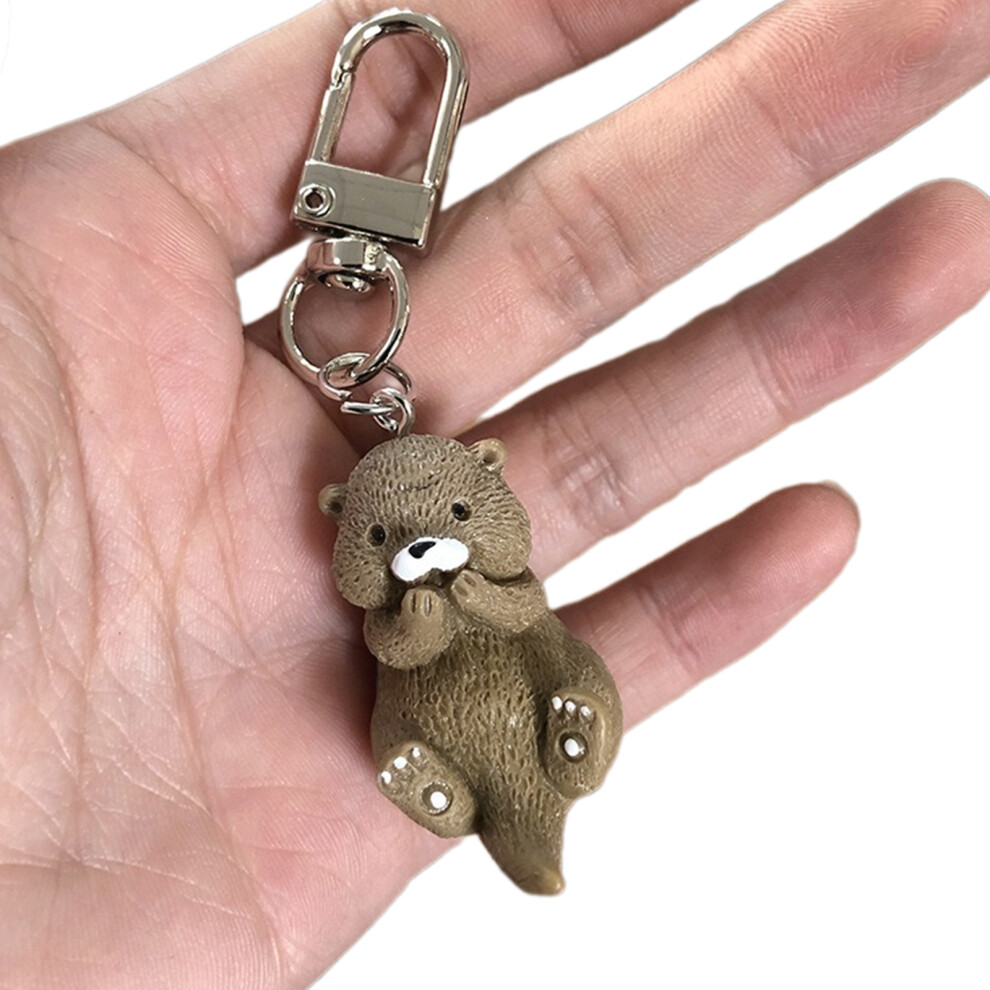 Otter1 Bag Pendant Cartoon Animal Keychain 7755320048784