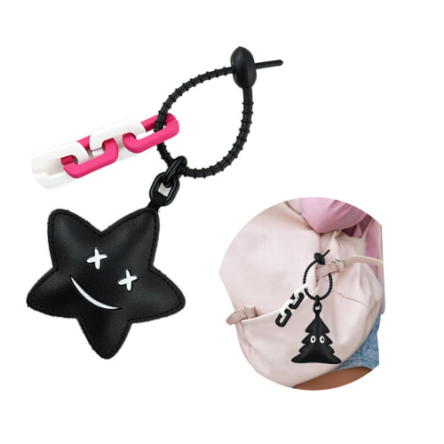 five petals flower Bag Pendant Lovely 1