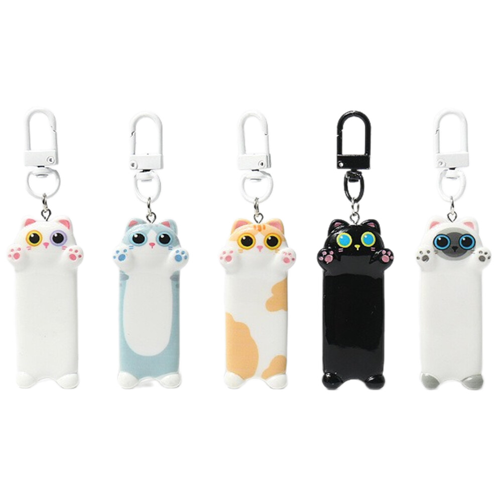 5 Piece Set Cat Pendant Keychain 7755320048944