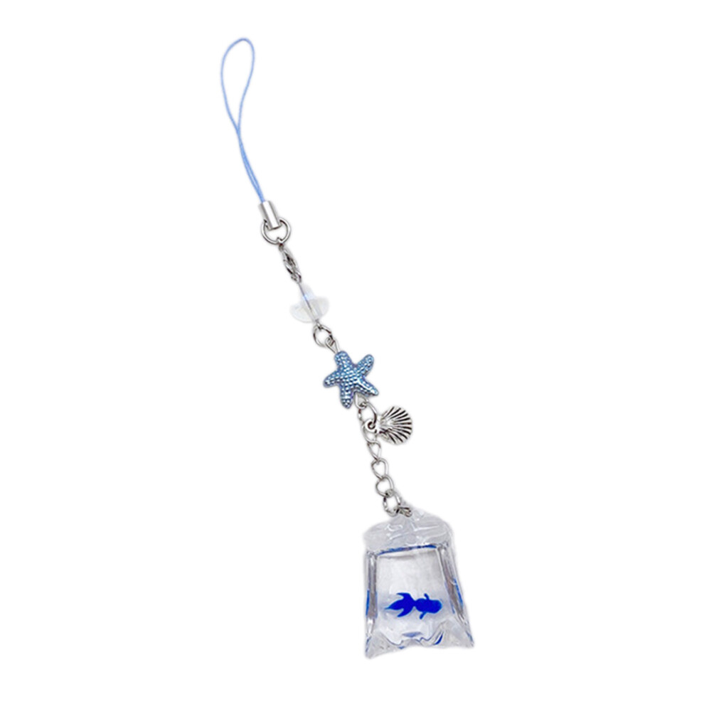 Blue Bag Small Fish Bead Pendant 7755320049330