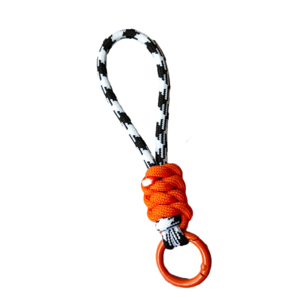 Black And White Creative Lanyard Keychain 7755320047985