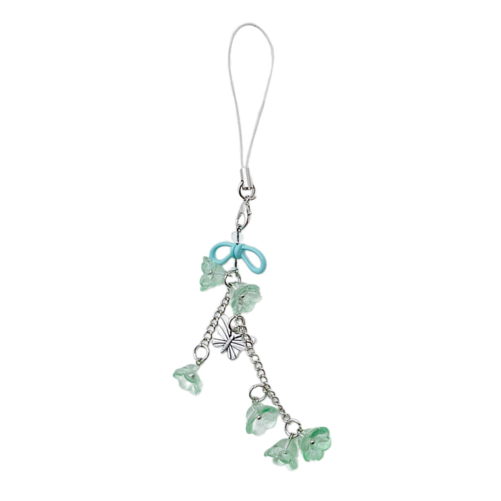 Green Stylish Phone Lanyard Fashionable Keychain 7755320051265