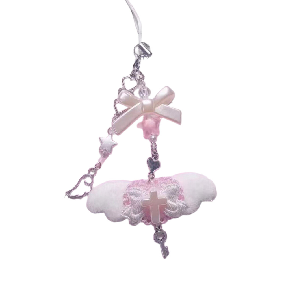 Rice Powder Wing Phone White/Pink 7755320049767