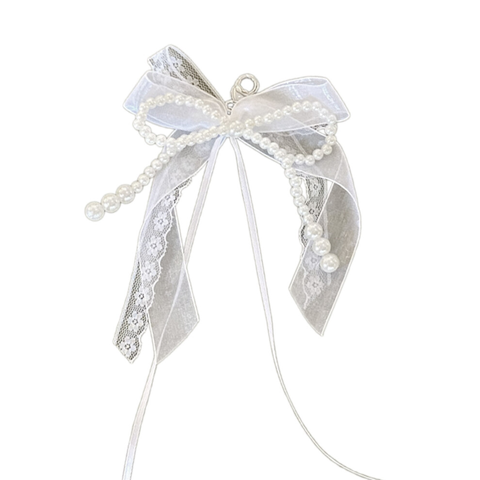 Pearl Elegant Beaded Keychain Phone Charm 7755320052828