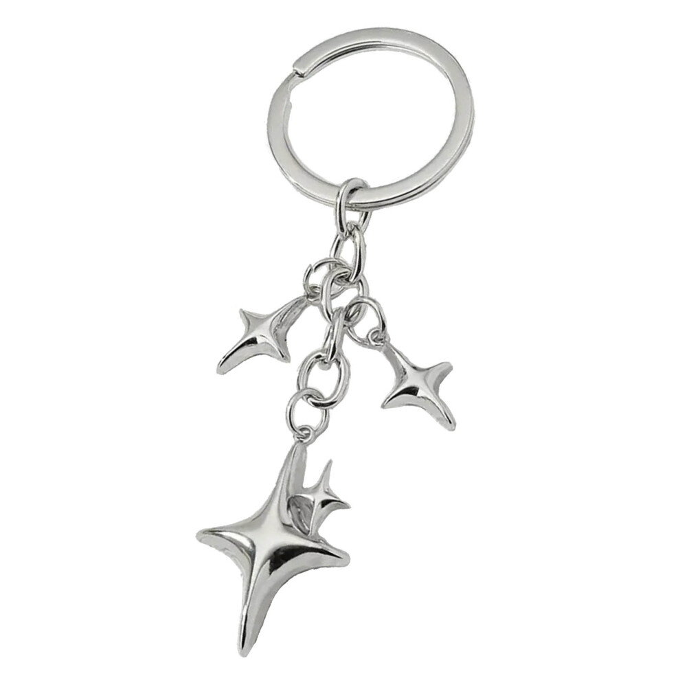 3 Moon Star Keychain For Women 7755310081067