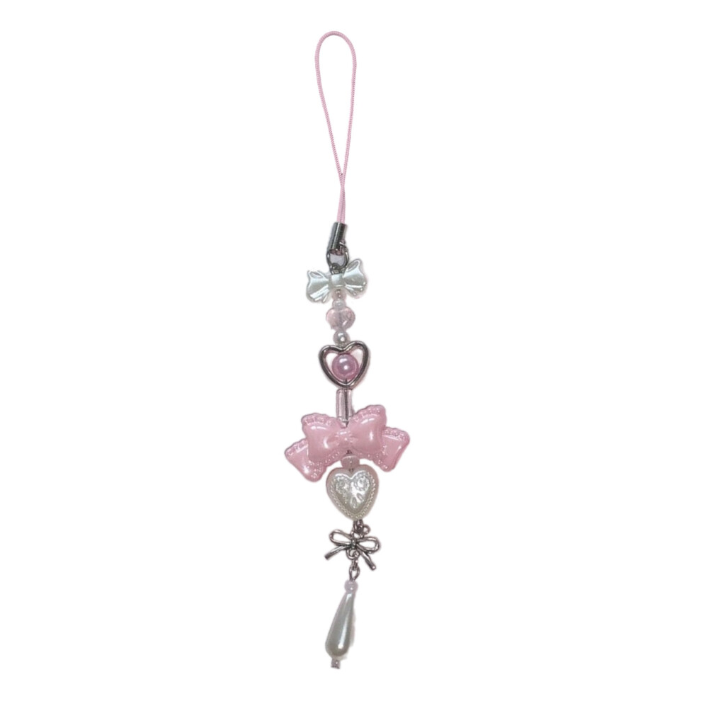 Section 1 Handmade Beaded Keychain Bowknot 7755320052187