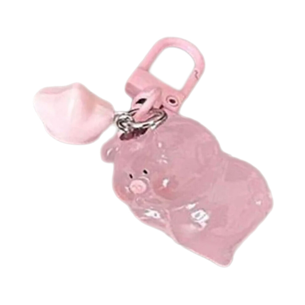 chocolate Fashionable Lovely Glowing Piggy Keychain-image-OPC-PJVS9XF-NEW