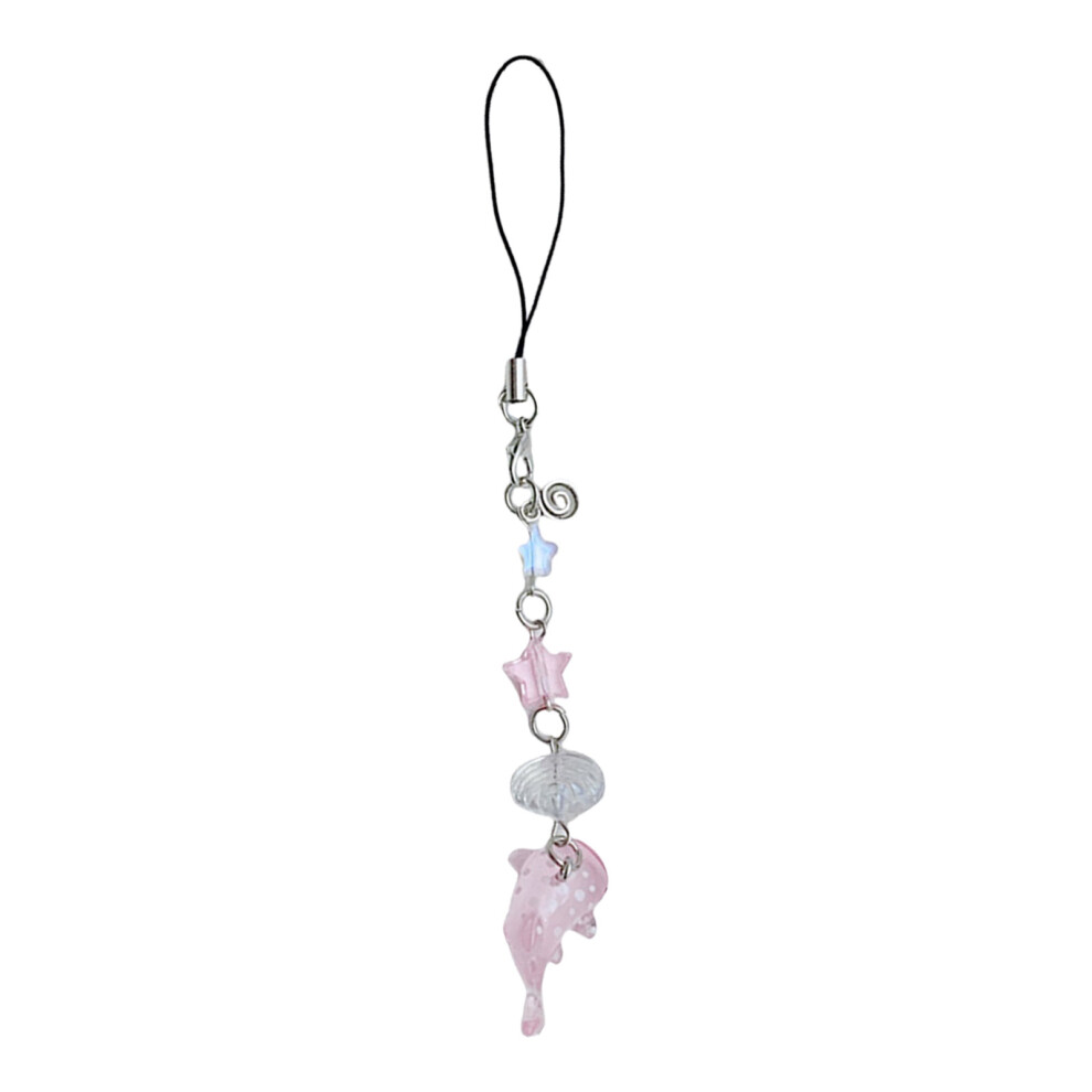 Fish Shells Star Bead Hanging Pink 7755310079583