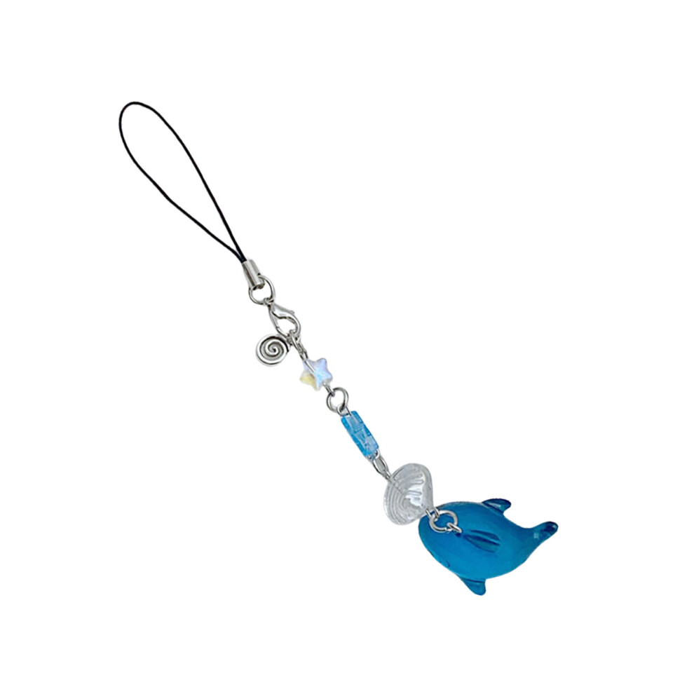 Dark Blue Fish Shells Star Bead 7755310079576