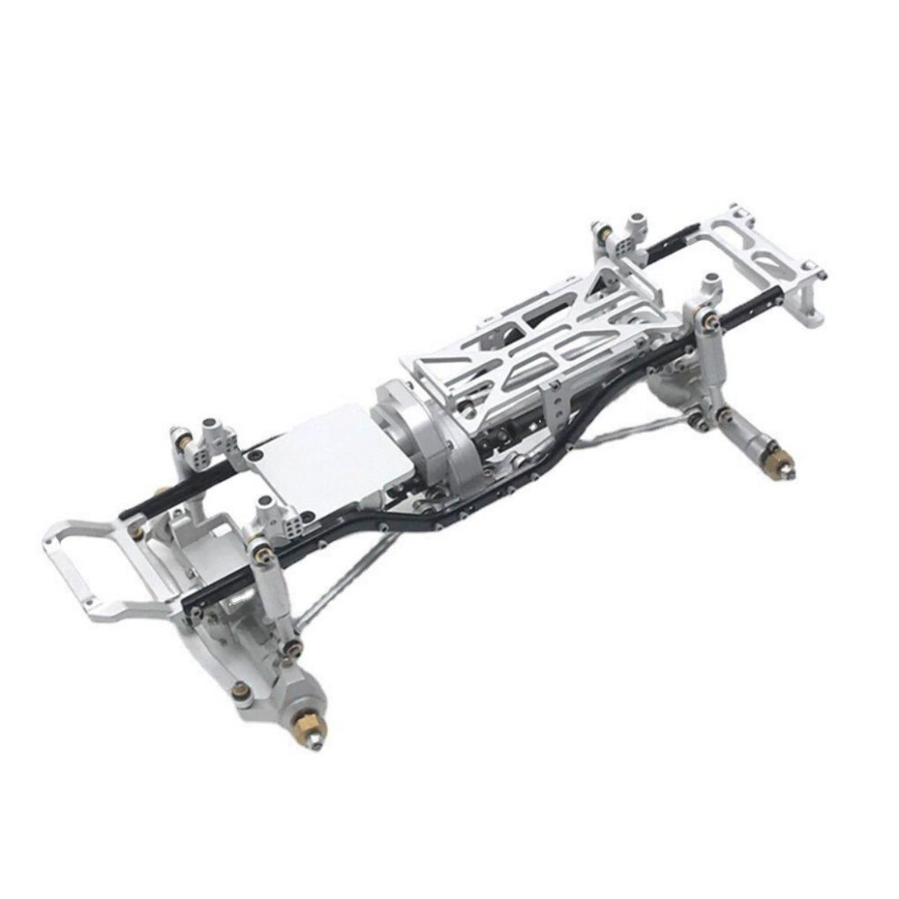 (Silver) RCGOFOLLOW Strong Car Frame For 1/24 Axial SCX24 Crawler RC Car-image-OPC-PJVSBST-NEW